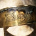 Etched Brass Cuff Butterfly