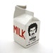 Hello is it Me Lionel Richie ceramic milk carton pitcher