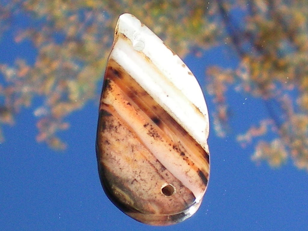 Amber Streak Agate