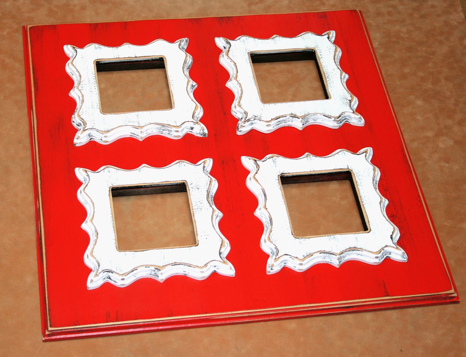 Double picture frame 2 openings for 8x10 Photo Collage