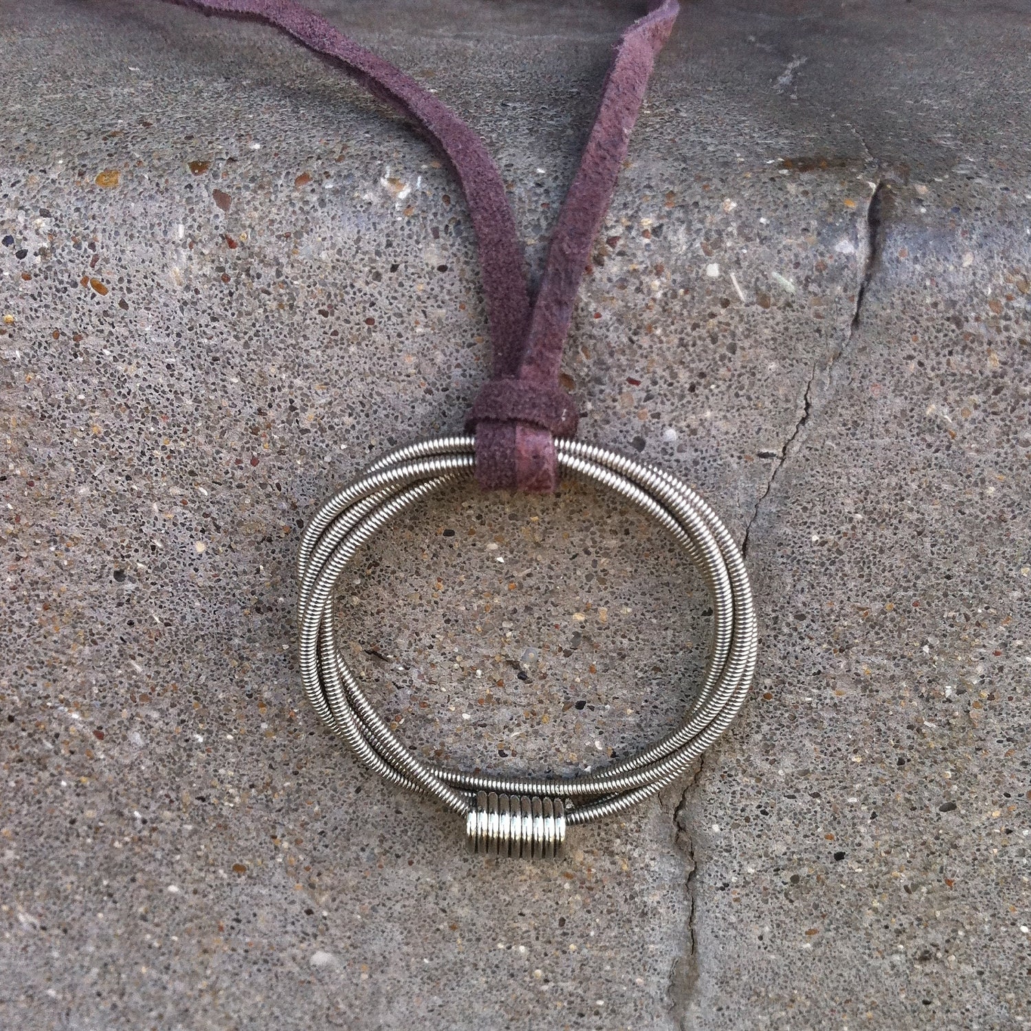 Recycled Bass String Restored Bass String Pedant Aden