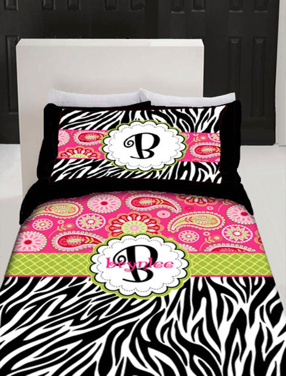 zebra bedding