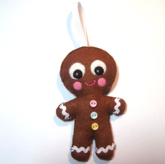 Christmas Gingerbread Man Christmas By Claireyloucreations