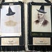 OOAK vintage Halloween cabinet cards, spooky