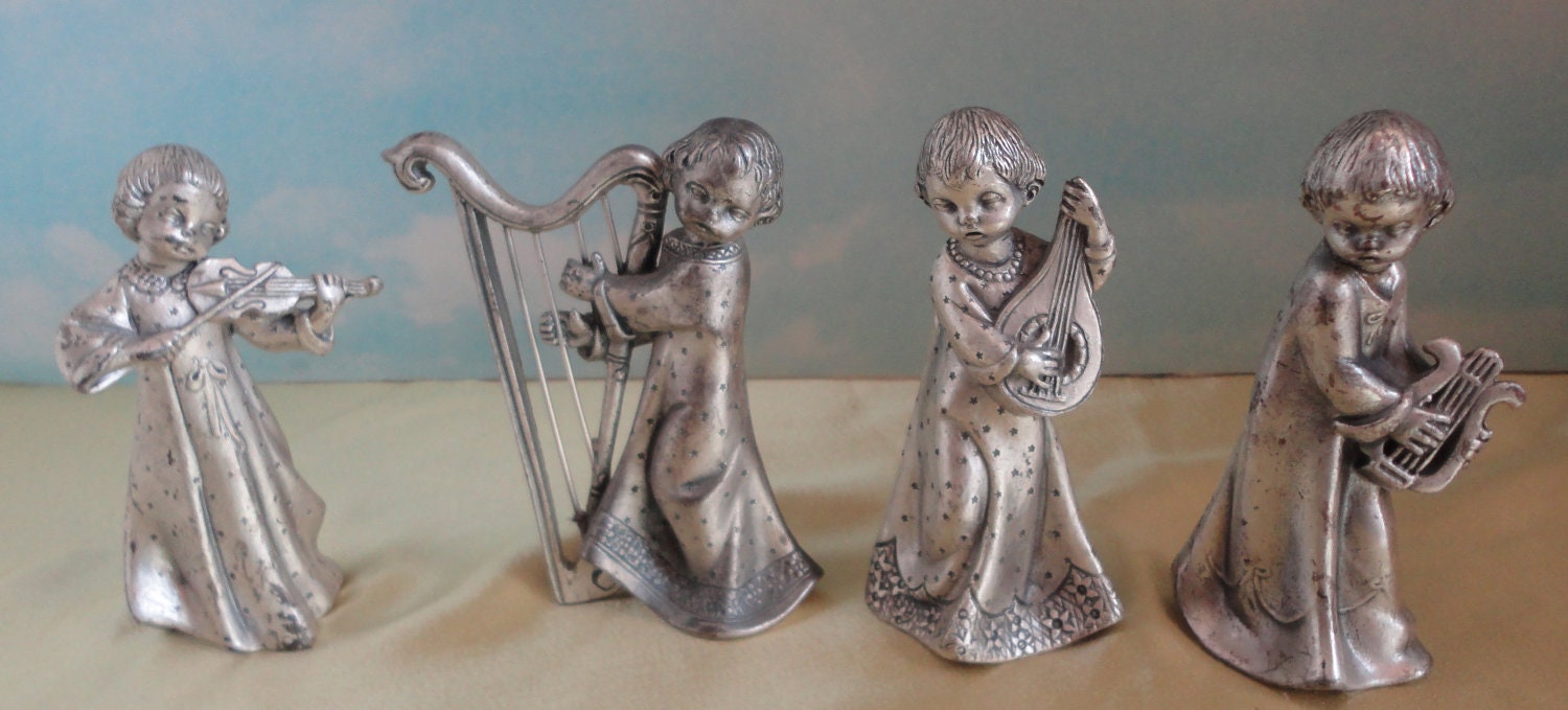 tiny pewter figurines