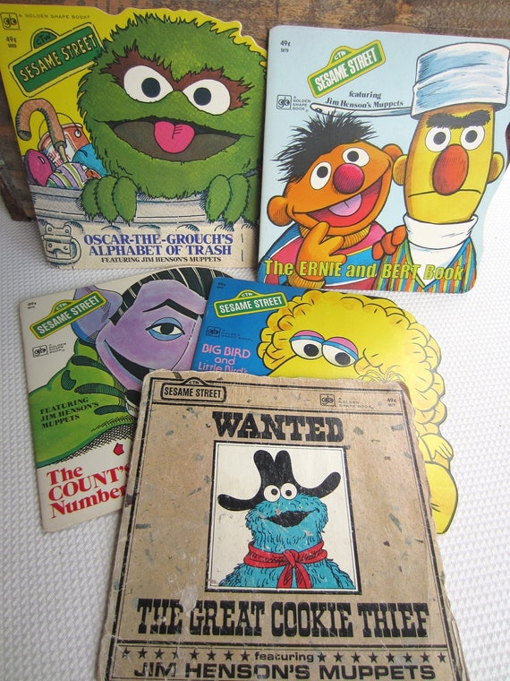 Vintage Sesame Street Books 93