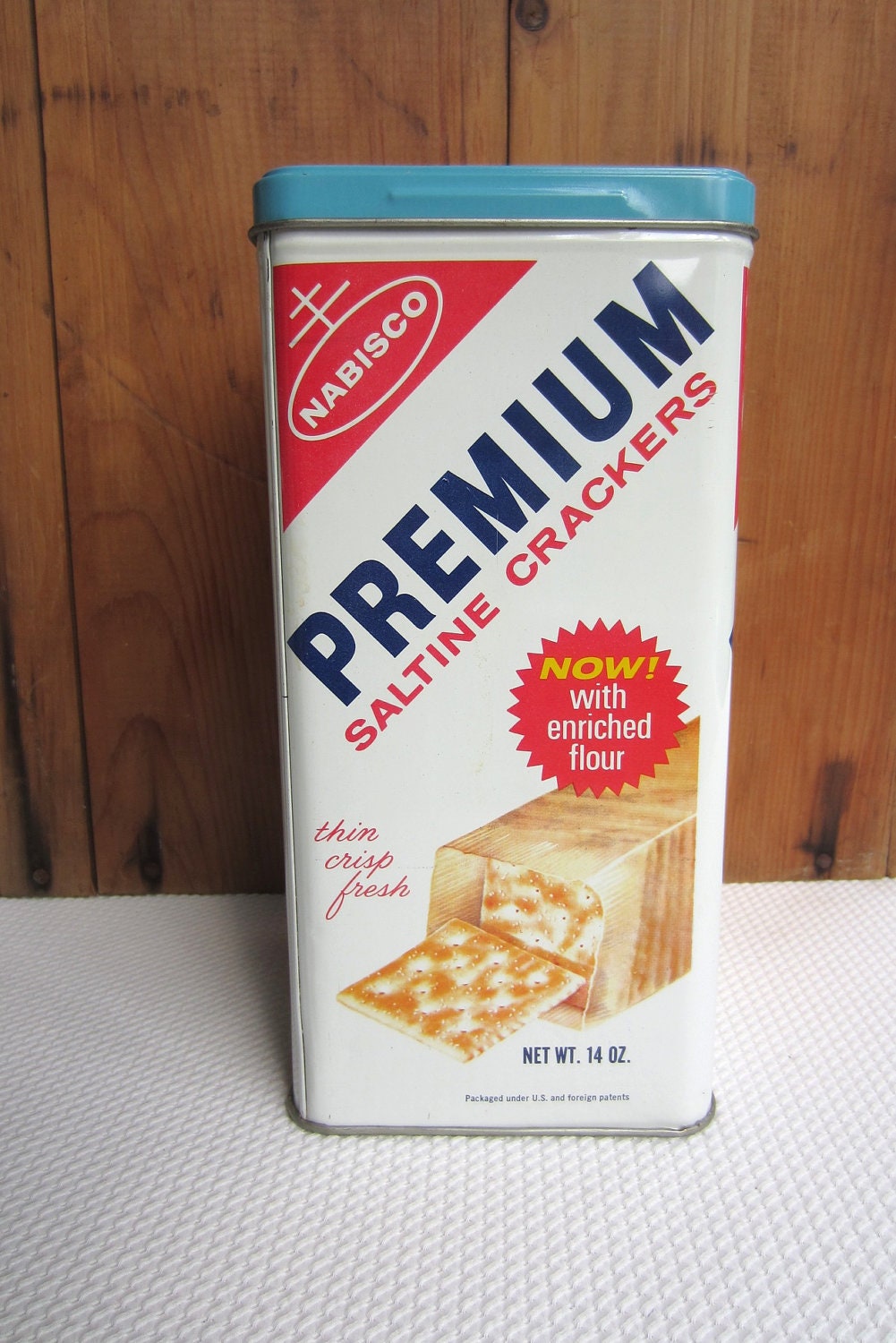 Vintage 1969 Nabisco Saltine Cracker Tin