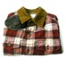 Boys Plaid Lumberjack Shirt with Brown Leather Patch Size 3T from the John Richard Line for Boys Urban Fashion