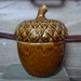 Acorn Cookie or Candy Jar Vintage