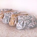 Set of (5) Small Kitt Wristlets in Damask Canvas / Bridesmaid Gift idea---Save 10% w/ code SAVE10