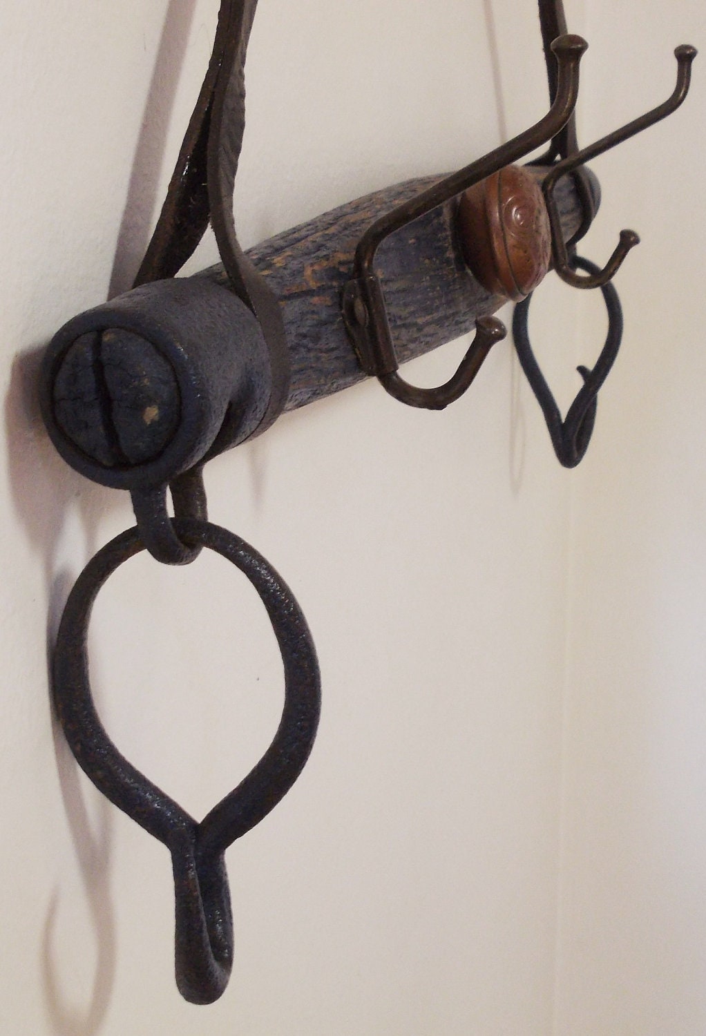 Antique Horse Yoke Upcycled Repurposed to Wall Hanging Coat