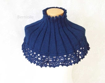 ANNIKO, knitting & crochet cowl pattern pdf
