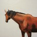Looking Into the Light - original daily painting by Kellie Marian Hill