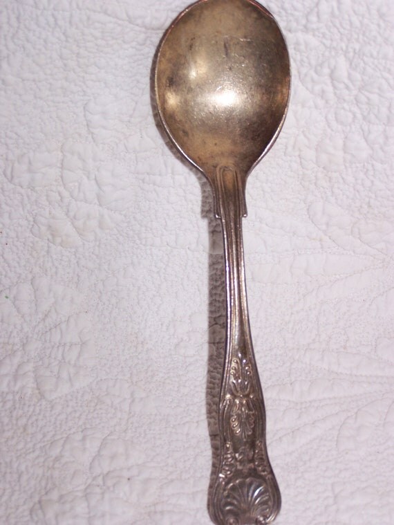USN Serving spoon 1950s // Free Shipping