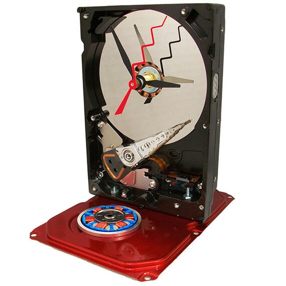 hard disk led clock hard disk led clock