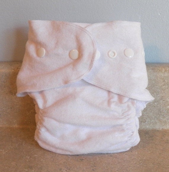 Fitted Preemie Newborn Cloth Diaper 4 to 9 pounds Set of 5
