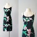 60s dress / 1960s sequined cocktail dress / Mandevilla dress