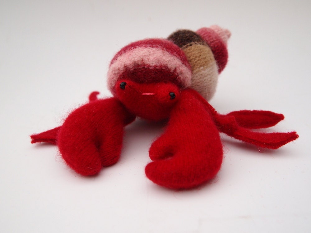 hermit crab soft toy