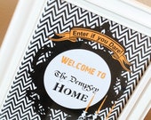 Halloween Frame Art Print Poster Decoration - PRINTABLE - By A Blissful Nest Il_170x135