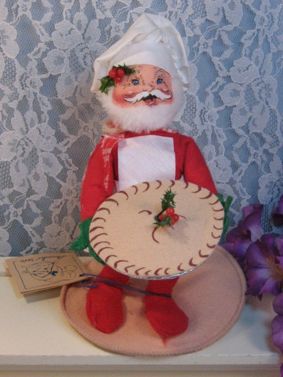 Vintage Annalee Dolls Baker Santa Claus 5045 by havetohaveit