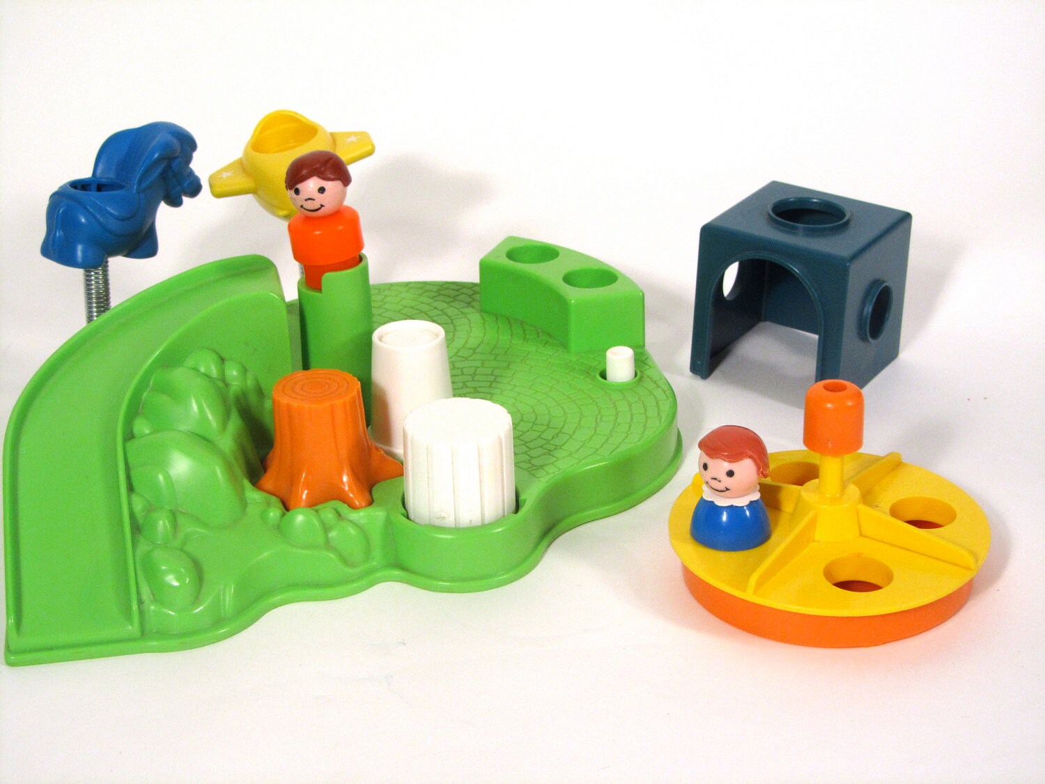 Vintage Fisher Price Little People Playground Set 2525 12