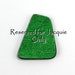 Reserved for Jacquie Only Bright Green Uvarovite Druzy Cabochon
