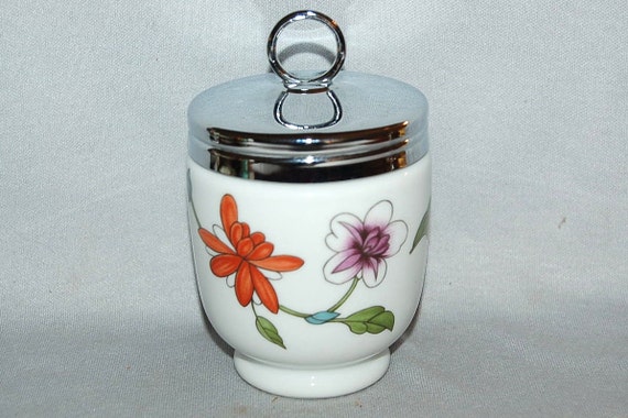 Vintage Royal Worcester Egg Coddler with Lid by AmericanHomestead