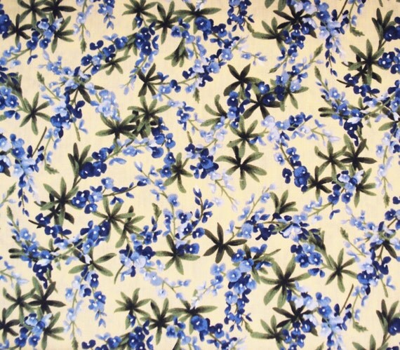 BLUEBONNETS Texas shabby quilt fabric Moda by melodyoftheheart