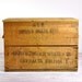 Vintage Industrial Wood Crate / Wooden Box / Industrial Storage