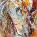Original Oil painting Wild Horse EQUINE PALETTE KNIIFE Abstract fine art modern Abstract impressionism by Karen Tarlton