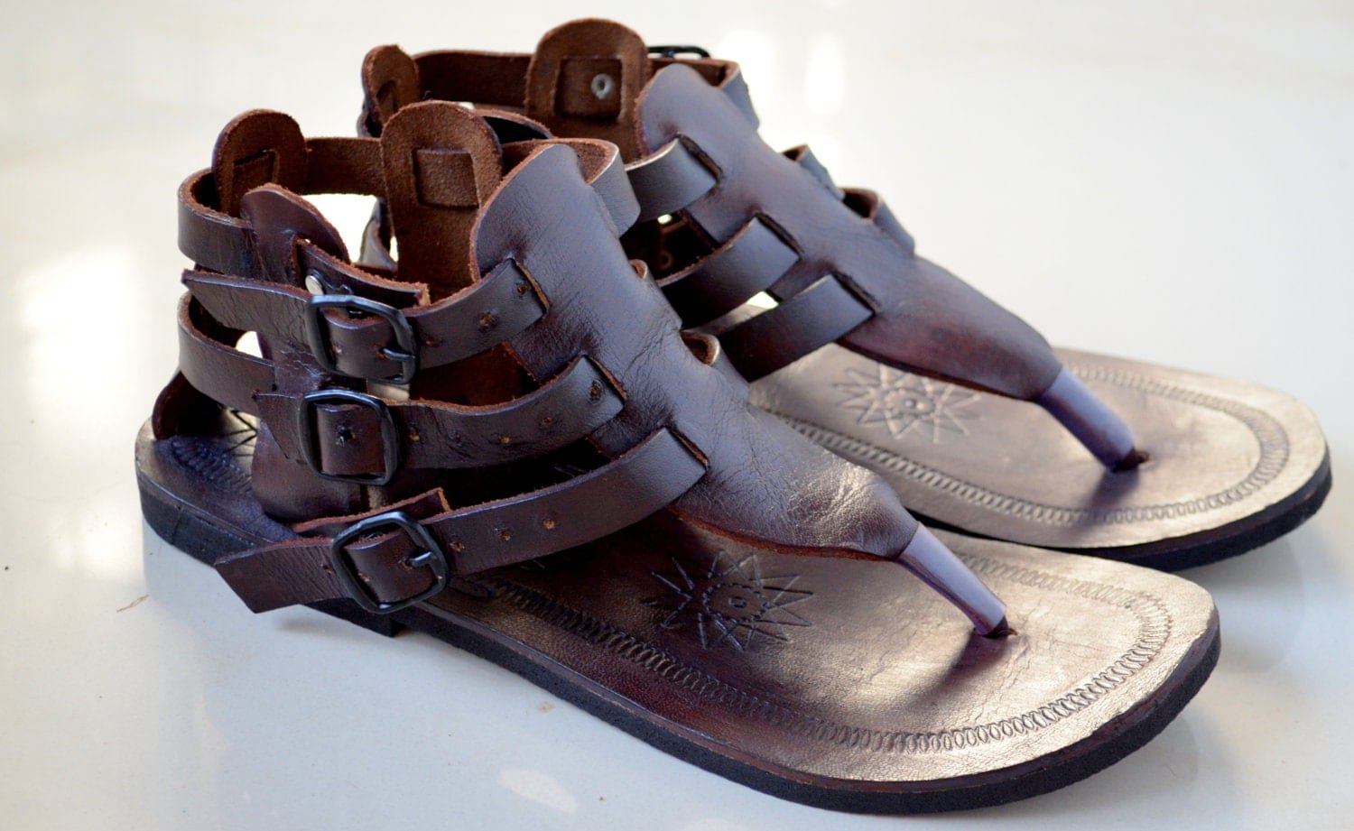 Gladiator Sandals For Men 2013 Gladiator inspired leather