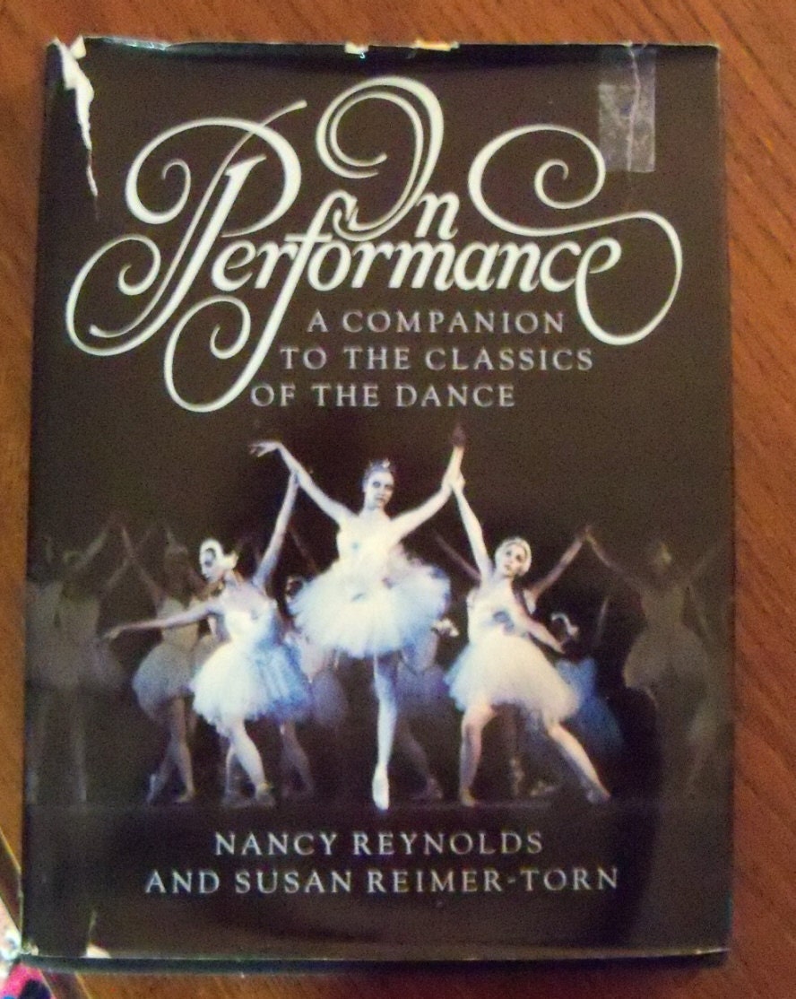 Vintage Dance Book Dancing Stage Performances by OldPaperAndPages