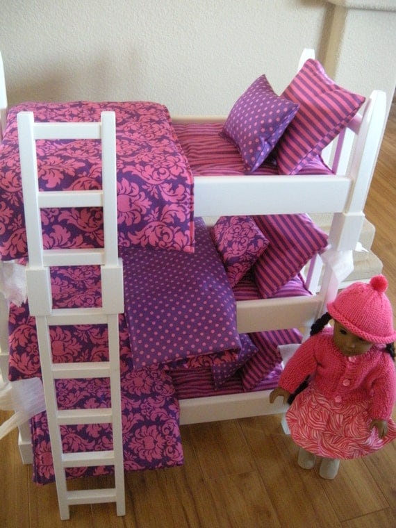 American Girl Triple Bunk Bed PDF Woodworking