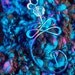 Anodized Niobium Forged Scarf Pin