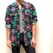 SOUTHWESTERN native american VIBRANT cotton button up shirt