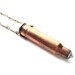 Steampunk Copper Bullet Necklace