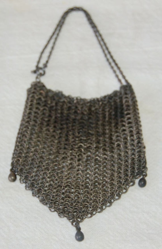 Antique Victorian Chain Mail Purse by yesteryearglam on Etsy