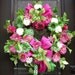 Easter Wreath, Spring Wreath, Sock Frog Wreath, Door Wreath, Easter Decor