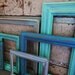 Picture Frame Gallery Sea Glass Collection Turquoise Blue Green