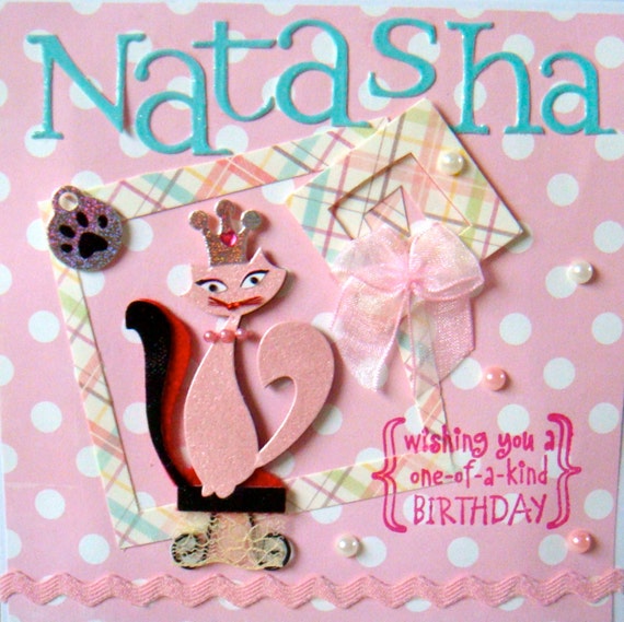 Items similar to Made to order Personalized Handmade Greeting Cards on