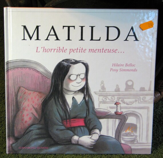 1991 First Edtion French Children's Book Matilda by VintageHighHat