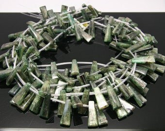 1strand - green kyanite plain ladder