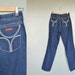 Vintage BONJOUR High Waist Jeans - Dark Wash 80s - Women Small
