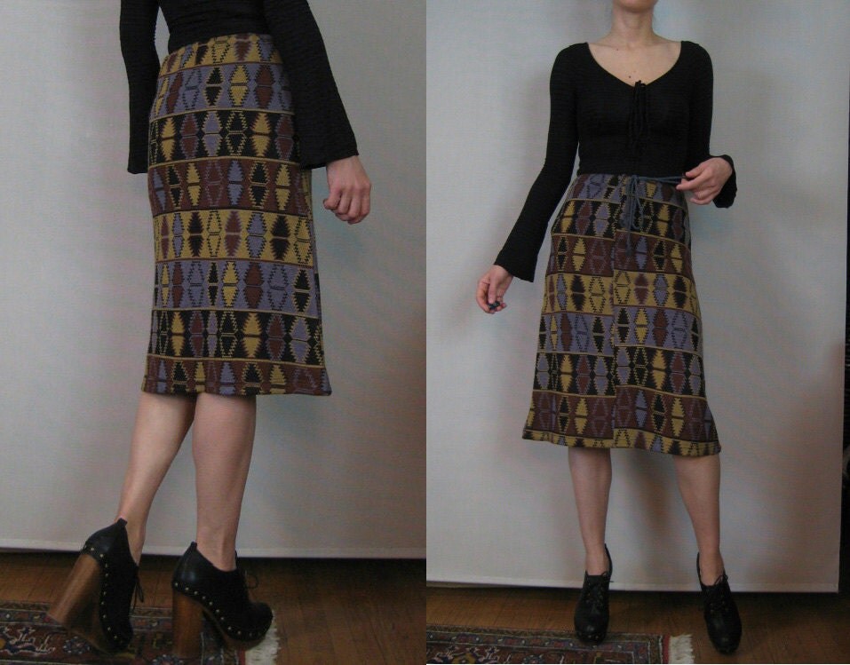 retro ethnic sweater