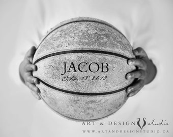 Boys Room Art, Basketball Themed Art, Sports Artwork, Vintage Basketball, Basketball Photograph, Sports Art, Custom Sports Print, Boy Decor