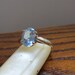 Vintage Blue Topaz Ring. Yellow Gold. Something Blue. 1950s. Addy on Etsy.