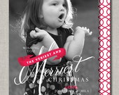 Photo Holiday Card - Set of 25 Photo Cards - Veriest and Merriest by Flair Designery Il_170x135