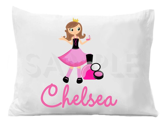 Diva Glamour Girl Pillow Case Personalized Pillowcase Il_570xn