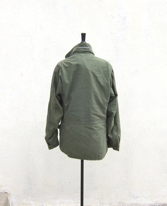 Vintage US Army 1960s M65 Field Jacket mens large ladies xl