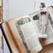 Vintage French Missel Romain and Flatback Plaster Madonna Statuette